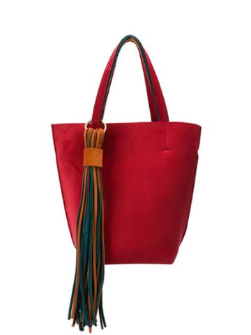 Alila Lugano Two-tone Tote Bag - Red