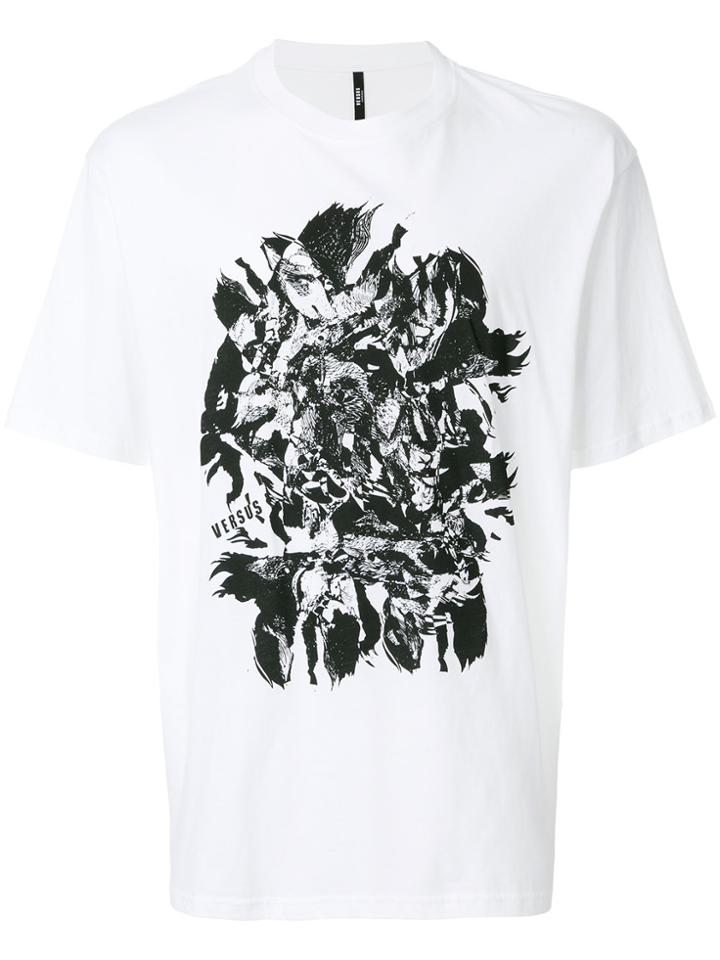 Versus Short Sleeved T-shirt - White