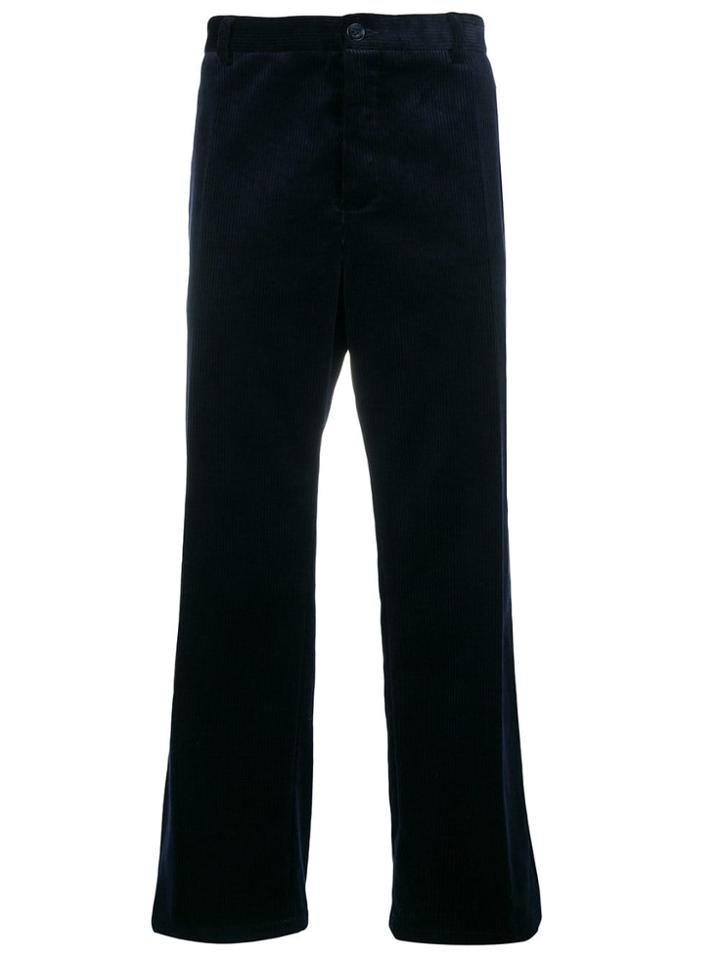 Versace Corduroy Trousers - Blue