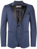 Just Cavalli Classic Fitted Blazer - Blue