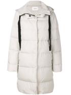 Dorothee Schumacher Hooded Puffer Coat - Nude & Neutrals