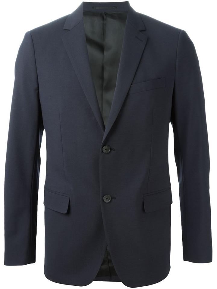 Theory 'new Tailor' Blazer, Men's, Size: 40, Blue, Polyester/spandex/elastane/cupro/virgin Wool