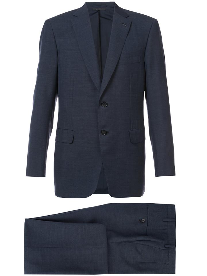 Brioni Notched Lapel Two-piece Suit - Blue