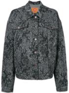 Marc Jacobs - Embellished Denim Jacket - Women - Cotton - S, Grey, Cotton