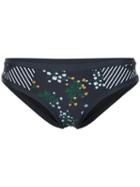 The Upside - Floral Print Bikini - Women - Polyamide - Xs, Blue