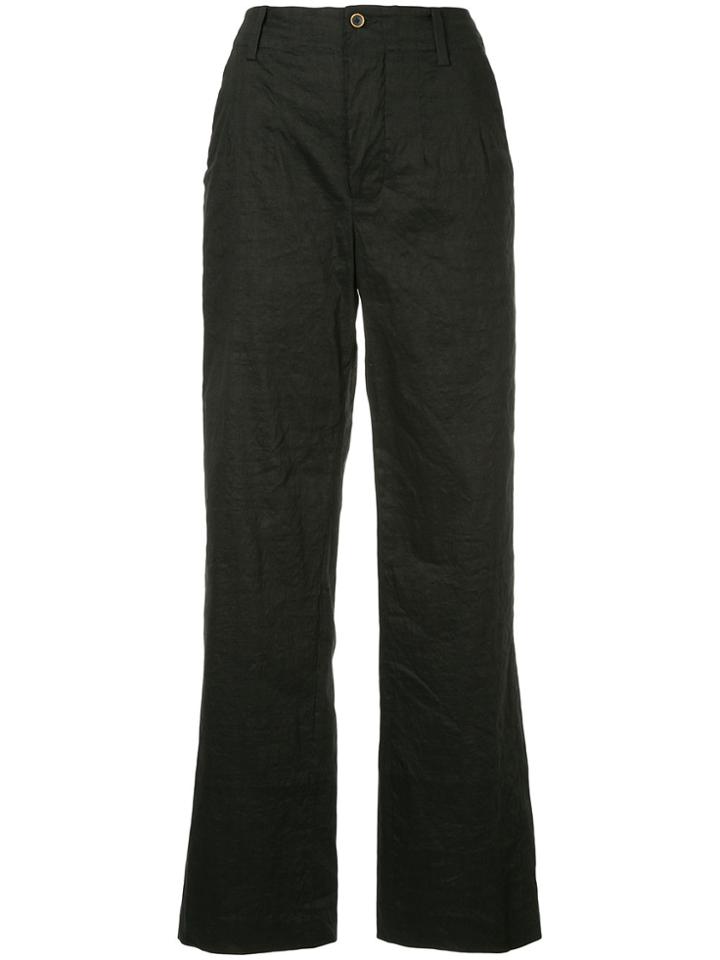 Uma Wang High Waisted Trousers - Black