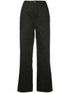 Uma Wang High Waisted Trousers - Black