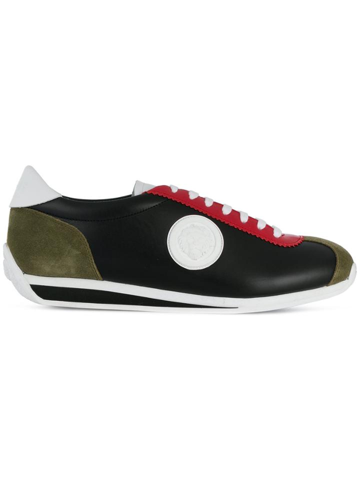 Versus Colour Block Logo Sneakers - Multicolour
