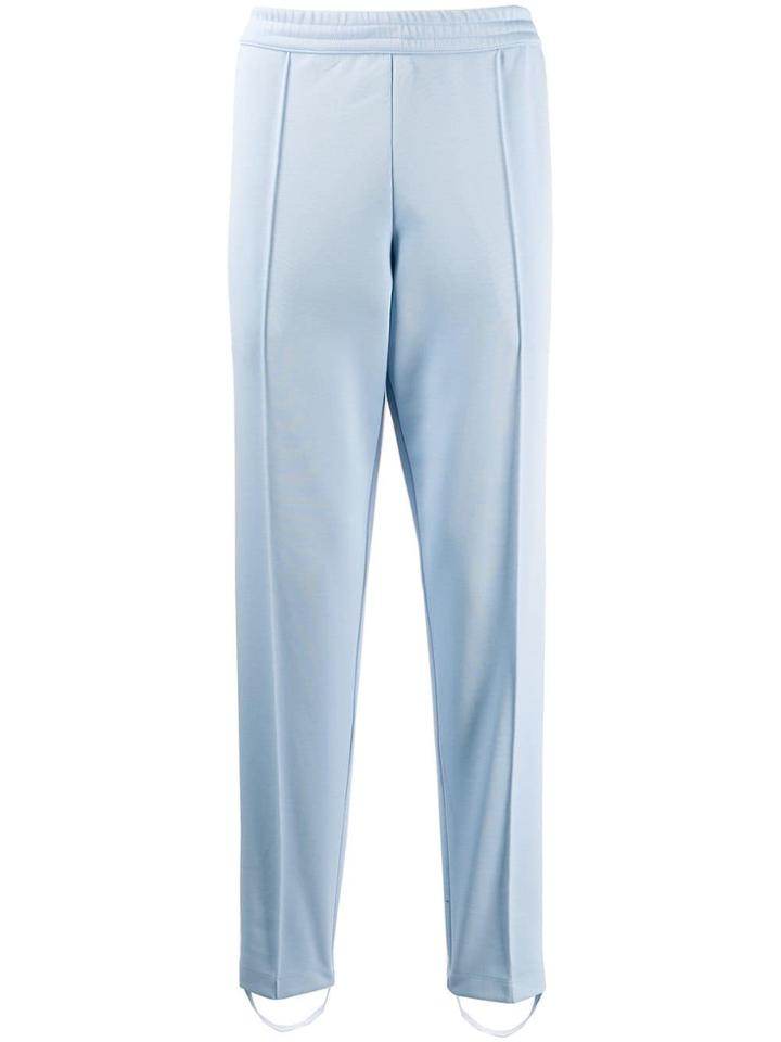 Helmut Lang Plain Casual Trousers - Blue