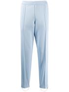 Helmut Lang Plain Casual Trousers - Blue