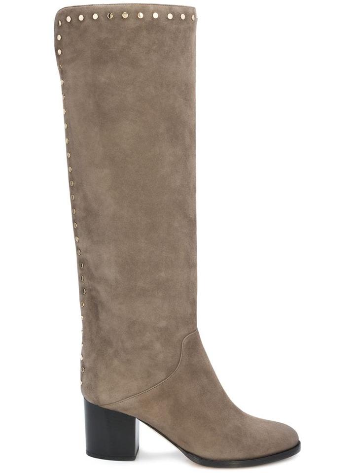 Jimmy Choo Monroe 65 Boots - Neutrals
