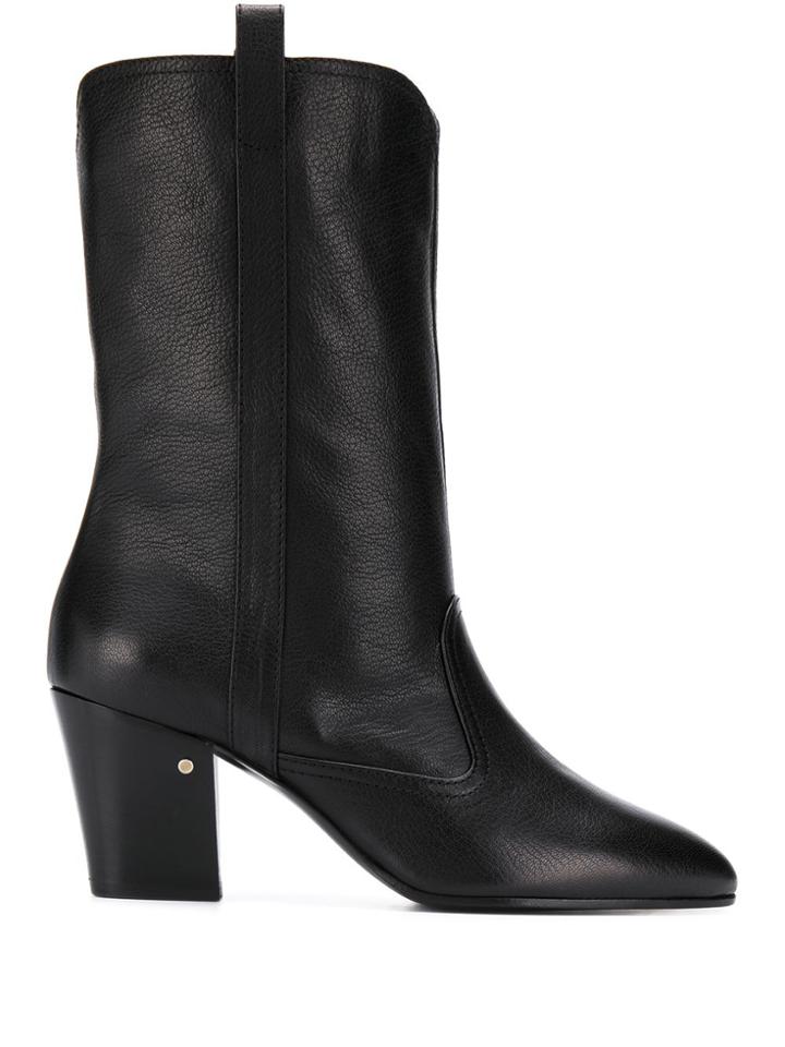 Laurence Dacade Laurence Dacade Simona1 Kid Skin Black