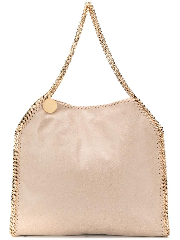 Stella Mccartney Falabella Fold Over Tote - Neutrals