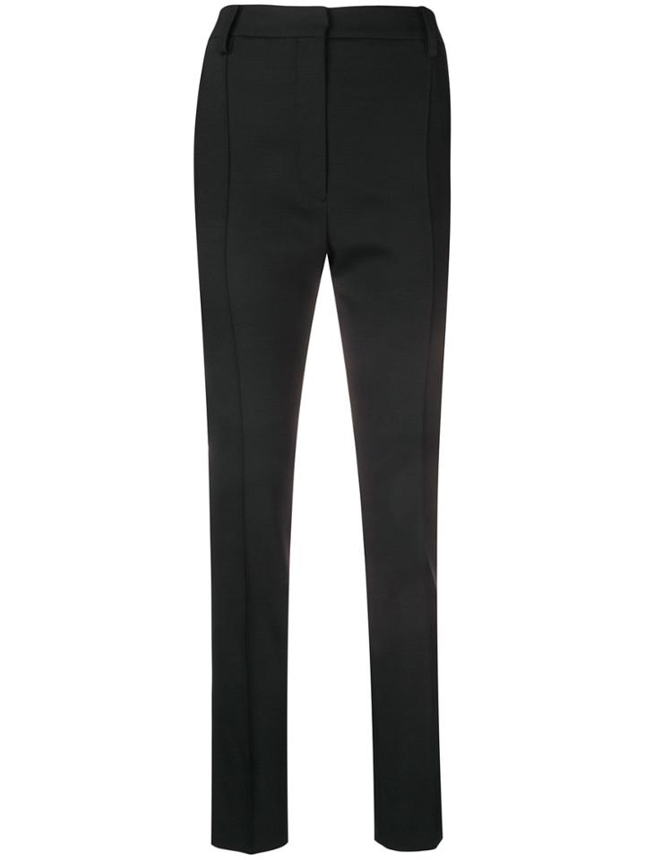Valentino High-waisted Trousers - Black