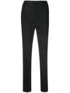 Valentino High-waisted Trousers - Black
