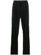Issey Miyake Straight-leg Trousers - Black