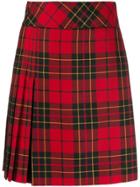Pringle Of Scotland Tartan Short Skirt - Red