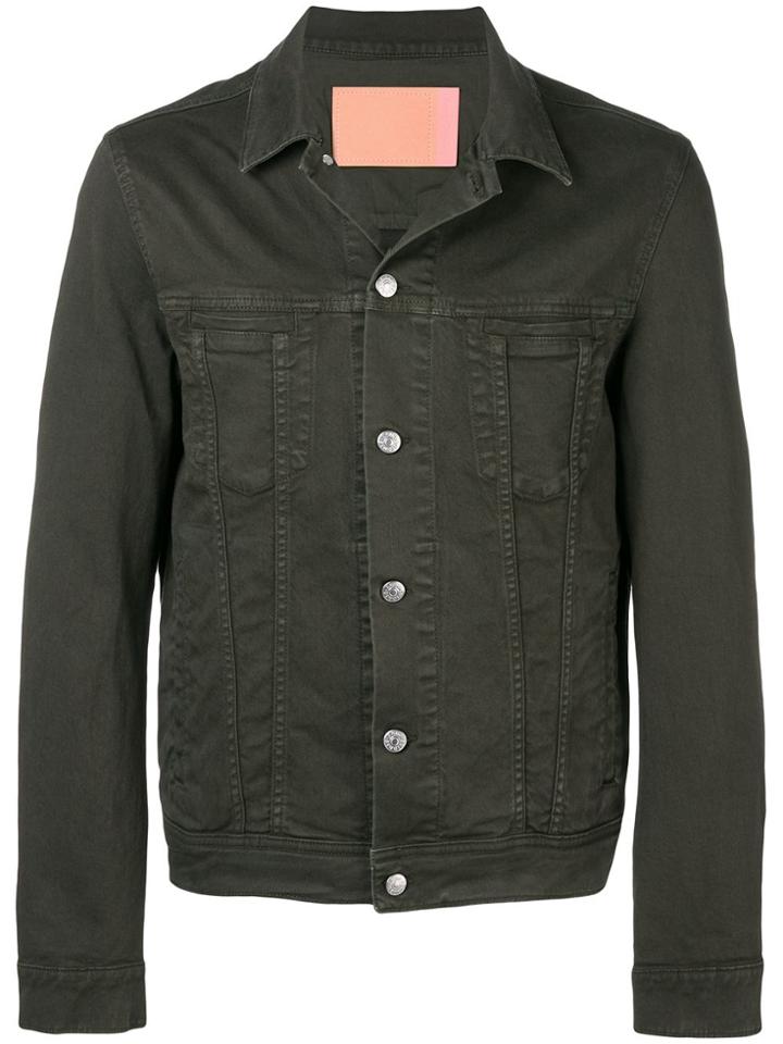 Acne Studios Pass Denim Jacket - Green