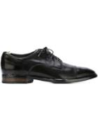 Officine Creative Princeton Derby Shoes, Men's, Size: 41.5, Black, Calf Leather/leather
