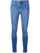 Nobody Denim Cult Skinny Ankle Jeans, Women's, Size: 26, Blue, Cotton/elastodiene/polyester
