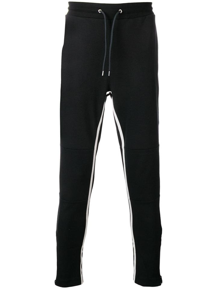 Ps By Paul Smith Side Stripe Slim Joggers - Black