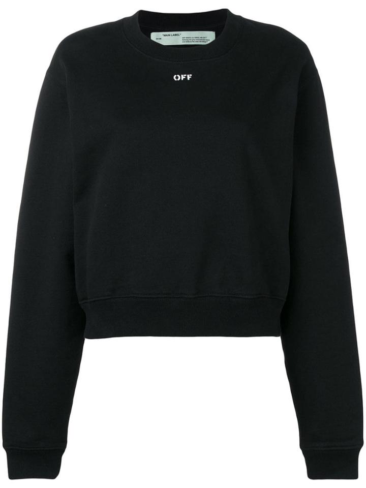 Off-white Basic Sweatshirt - Black
