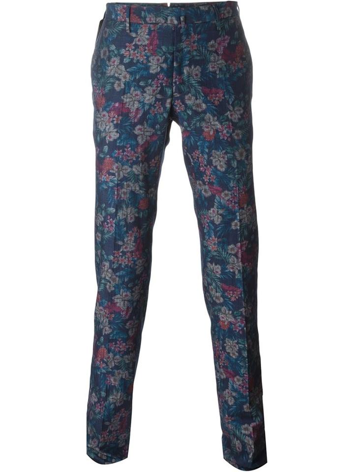 Incotex Printed Tailored Trousers