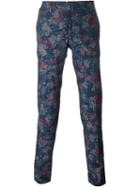 Incotex Printed Tailored Trousers