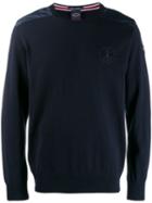 Paul & Shark Knitted Crew Neck Sweatshirt - Blue