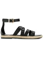 Twin-set Buckled Strappy Sandals - Black
