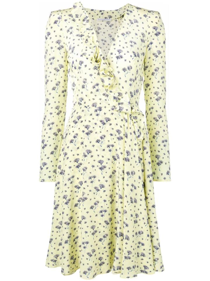 Ermanno Scervino Floral Print Dress - Yellow