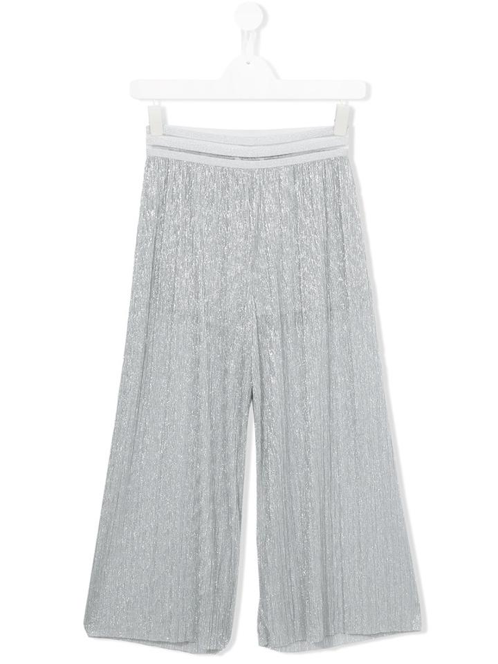 Loredana Metallic (grey) Effect Trousers, Girl's, Size: 13 Yrs