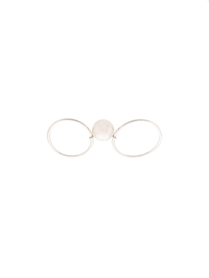 Sara Lasry Double Slide Ring - Metallic