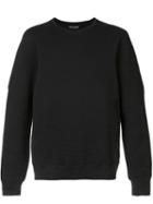 Wings+horns 'cabin' Sweatshirt, Men's, Size: Large, Black, Cotton/polyester