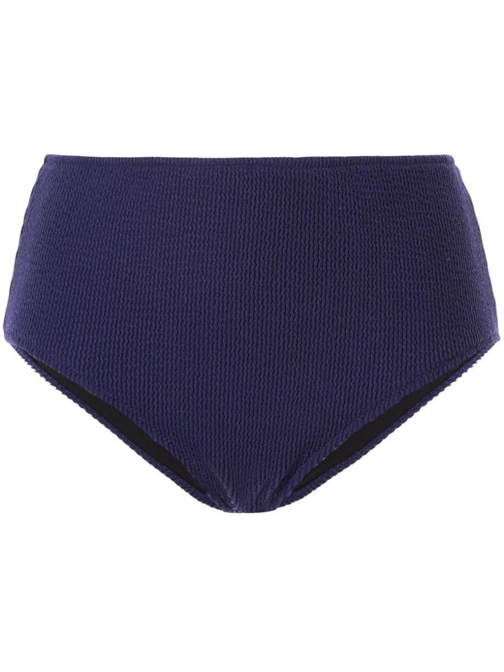 Muller Of Yoshiokubo Sahara Ribbed Bikini Bottoms - Purple