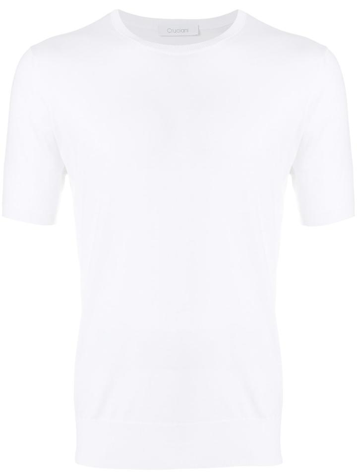 Cruciani Crew Neck T-shirt - White