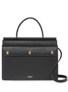 Burberry Small Title Bag With Pocket Detail - Black