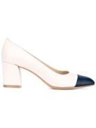 Maryam Nassir Zadeh Maryam Leather Pumps - Nude & Neutrals