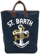 Mc2 Saint Barth Printed Backpack - Blue