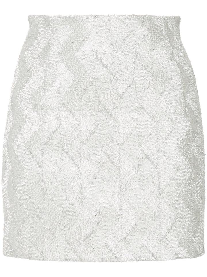 Manning Cartell No Filter Mini Skirt - Metallic