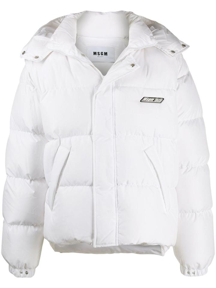 Msgm Msgm 2740mh13p195751 Bianco - White