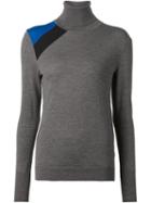 Viktor & Rolf Turtle Neck Sweater, Women's, Size: Medium, Grey, Lambs Wool