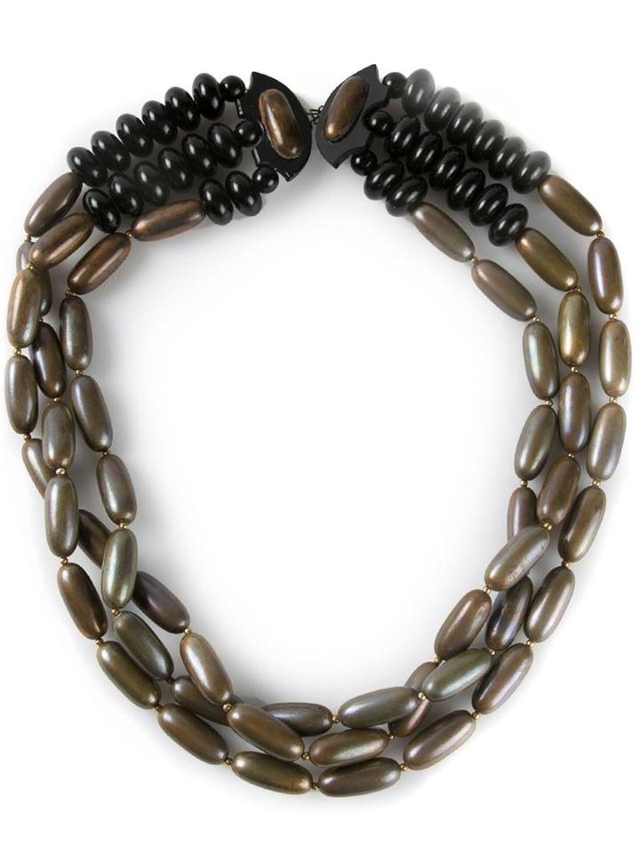 Yves Saint Laurent Vintage Triple Strand Necklace