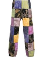 Supreme Patchwork Tie-dye Trousers - Multicolour
