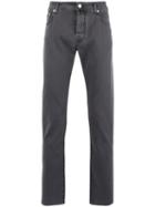 Jacob Cohen - Slim-fit Trousers - Men - Cotton/spandex/elastane - 36, Grey, Cotton/spandex/elastane