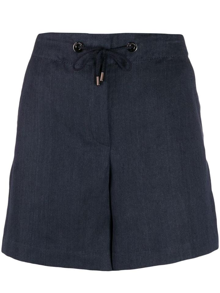 Loro Piana Drawstring Fastened Shorts - Blue