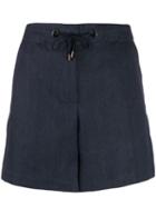 Loro Piana Drawstring Fastened Shorts - Blue