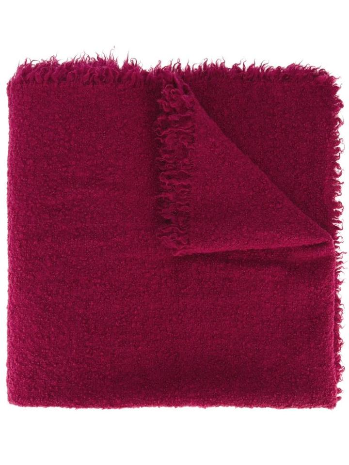 Faliero Sarti 'alexia' Scarf, Women's, Pink/purple, Virgin Wool/cashmere/polyamide