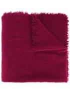 Faliero Sarti 'alexia' Scarf, Women's, Pink/purple, Virgin Wool/cashmere/polyamide