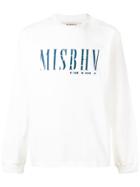 Misbhv Loose Fitted Sweater - White